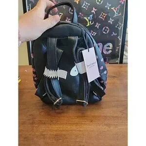 Juicy Couture Black Disty Dusty Rose Promenade Backpack (heavy wear) Juicy Couture | Bags | Juicy Couture Black Disty Dusty Rose  main image 4